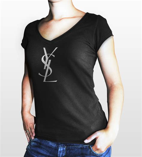 ysl t shirt women|women's st laurent t shirts.